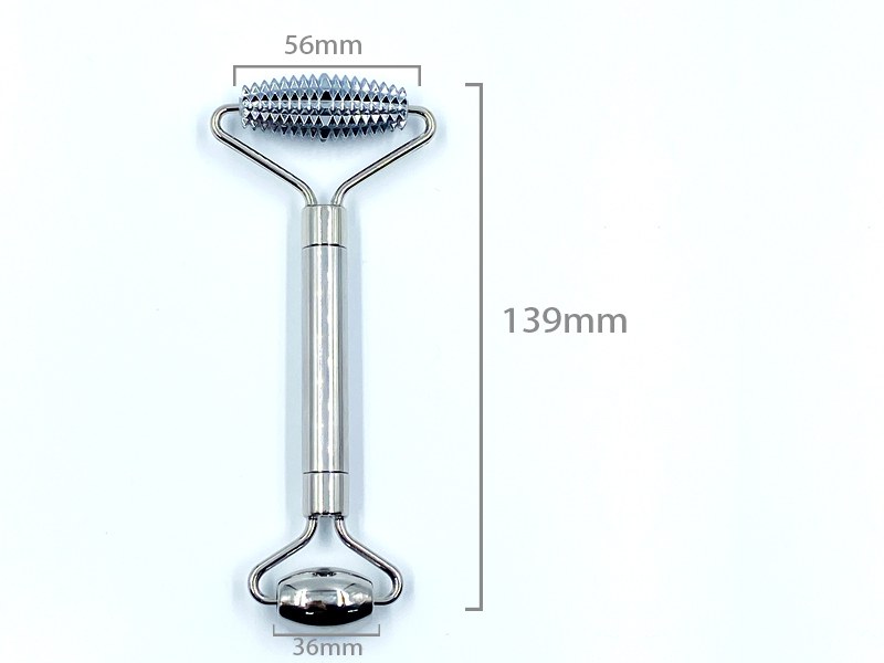 Stainless Steel Acupoint Facial Roller Handle detail