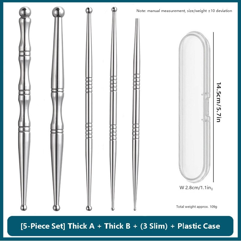 Stainless Steel Acupoint Massage Pen View 11