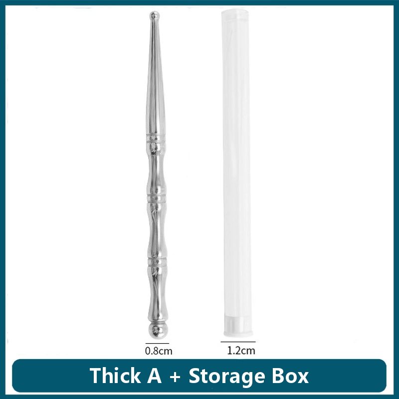 Stainless Steel Acupoint Massage Pen Detail