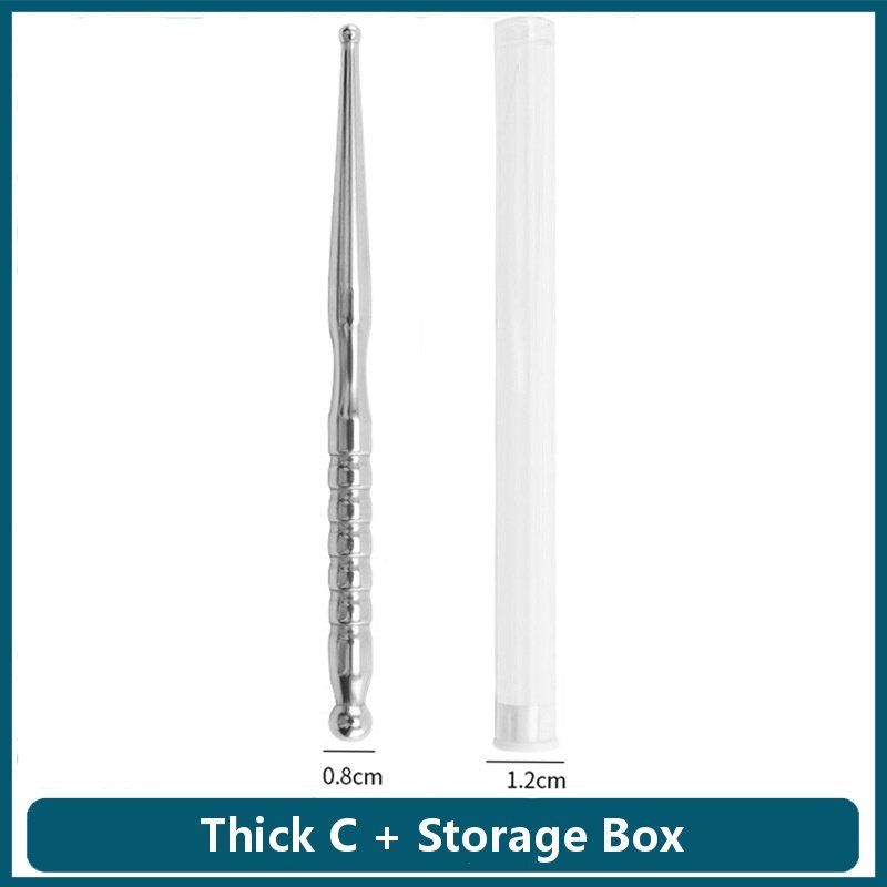 Stainless Steel Acupoint Massage Pen Handle detail