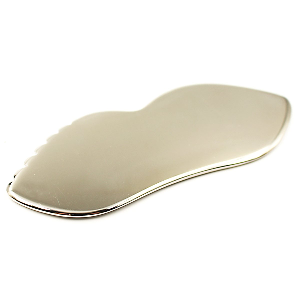Angel Wing Gua Sha Board In use