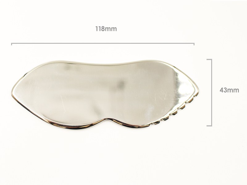 Angel Wing Gua Sha Board Handle detail