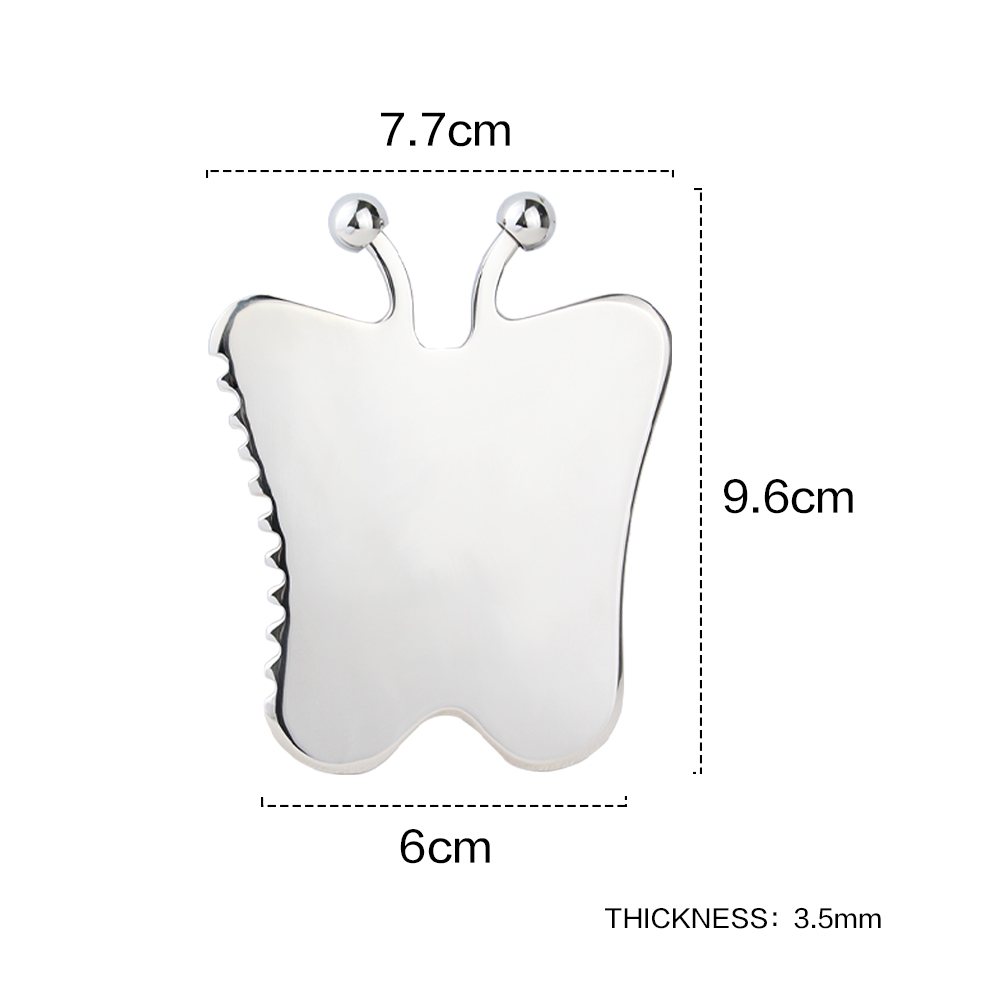 Butterfly Gua Sha Board In use