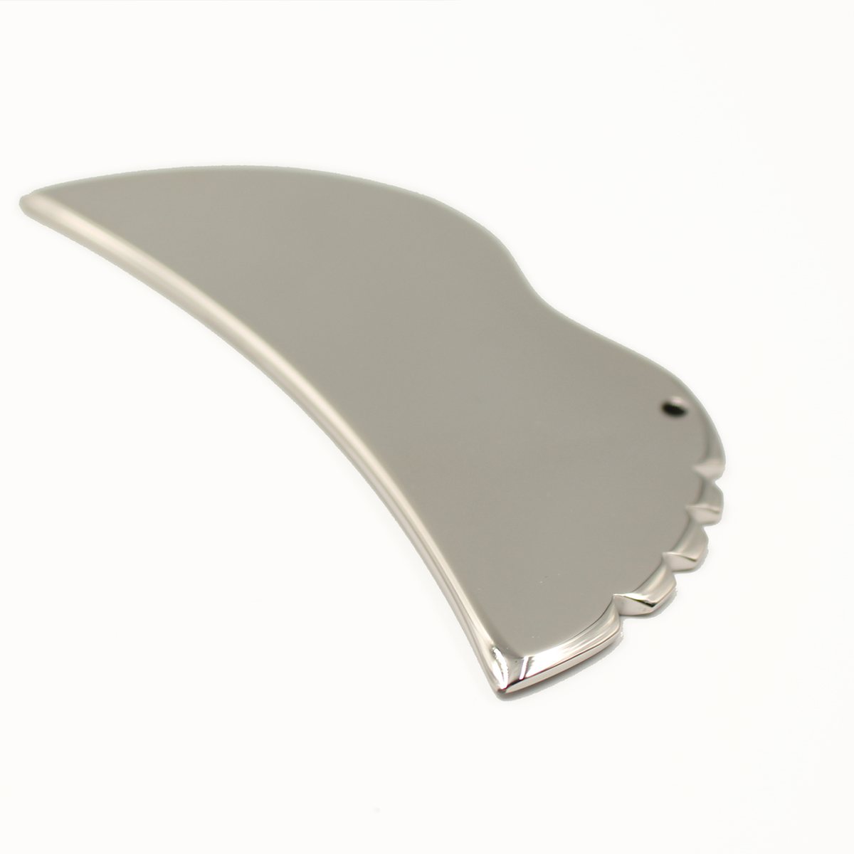 Crescent Gua Sha Board Angle view