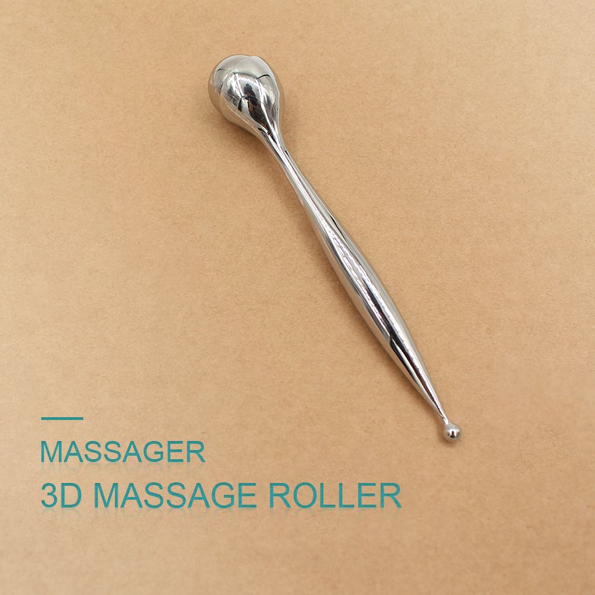 Zinc Alloy Eye Massage Roller Side view