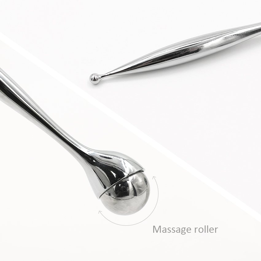 Zinc Alloy Eye Massage Roller Handle detail