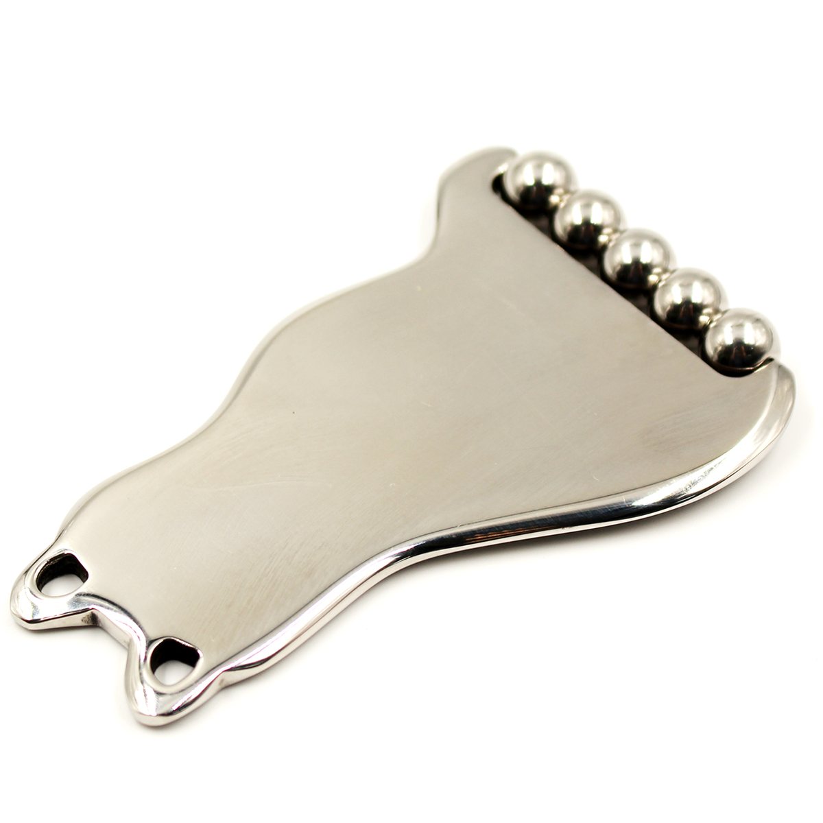 Five-Ball Stainless Steel Gua Sha Board Detail