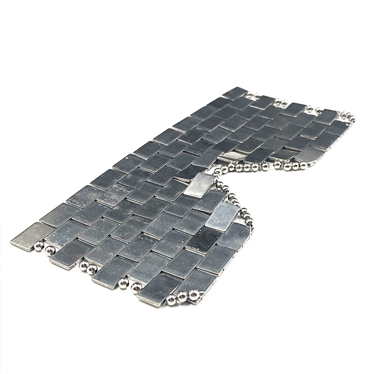 Stainless Steel Eye Mask Angle view